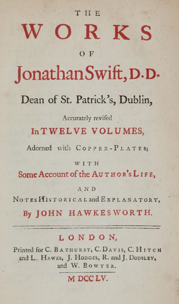 Große Abbildung Nr.1: 139-924 Swift,J.: (Kultur- und Sittengeschichte)