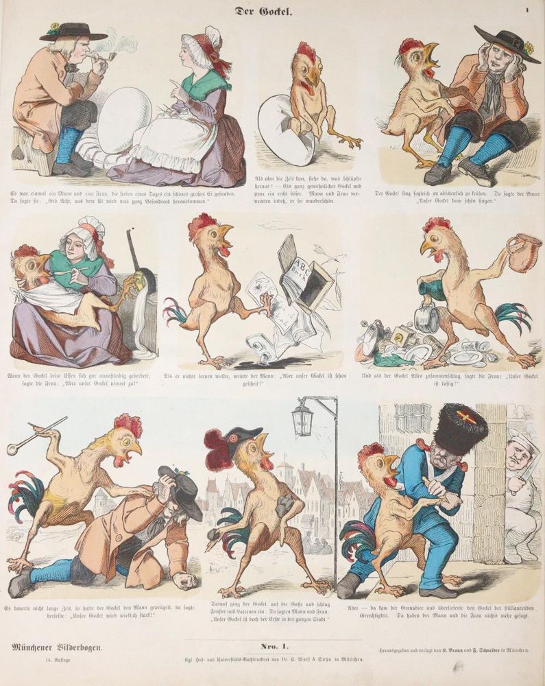 Große Abbildung Nr.1: 139-964 Münchener Bilderbogen.: (Kinder- und Jugendbücher)