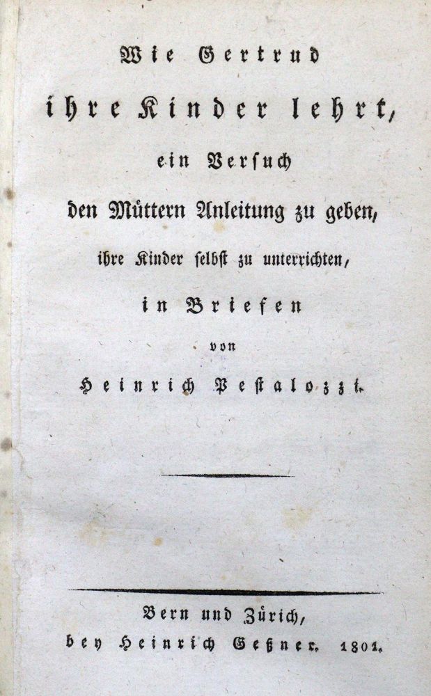 Große Abbildung Nr.1: 139-973 Pestalozzi,J.H.: (Pädagogik)