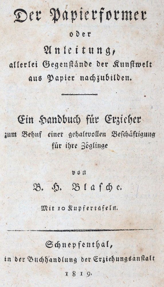 Große Abbildung Nr.2: 139-975 Blasche,B.H.: (Pädagogik, Schnepfenthal)