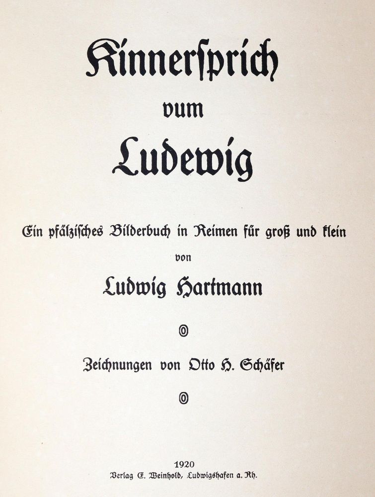 Große Abbildung Nr.3: 139-978 Hartmann,L.: (Pfalz)