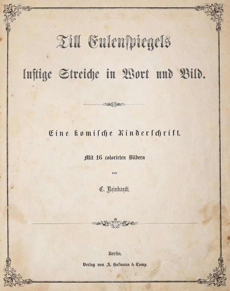 Große Abbildung Nr.3: 139-980 Reinhardt,C.: (Kinder- und Jugendbücher)