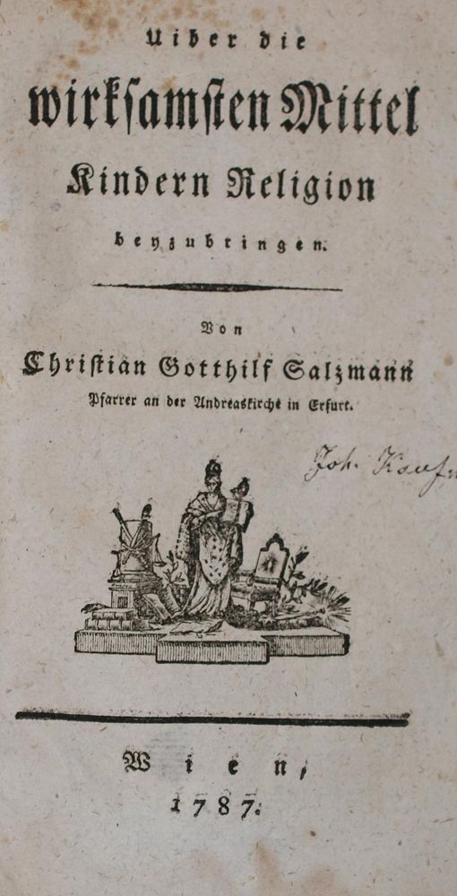 Große Abbildung Nr.1: 139-983 Salzmann,C.G.: (Kinder- und Jugendbücher)