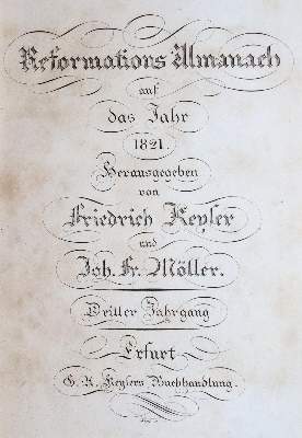 Bild Nr.4: 139-1009 Reformations-Almanach: (Almanache)