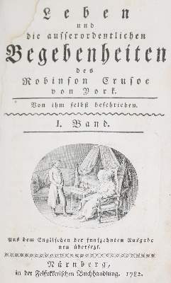 Bild Nr.1: 139-1023 Defoe,D.: (Literatur und illustrierte Bücher bis 19.Jahrhundert)