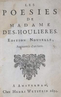 Bild Nr.1: 139-1025 Deshoulieres,(A.).: (Literatur und illustrierte Bücher bis 19.Jahrhundert)