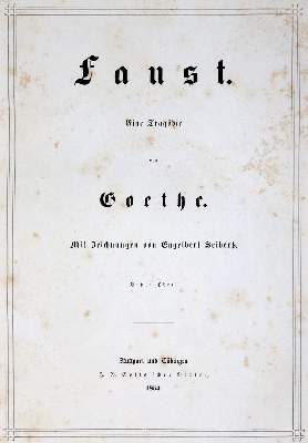Bild Nr.3: 139-1056 Goethe,J.W.v.: (Literatur und illustrierte Bücher bis 19.Jahrhundert)