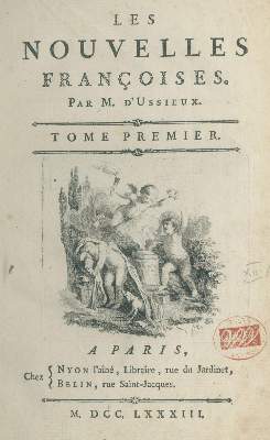 Bild Nr.1: 139-1168 Ussieux, (Louis) d'.: (Literatur und illustrierte Bücher bis 19.Jahrhundert)