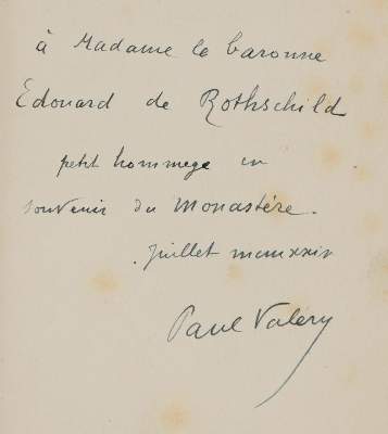 Bild Nr.2: 139-1169 Valery,P.: (Literatur und illustrierte Bücher bis 19.Jahrhundert)