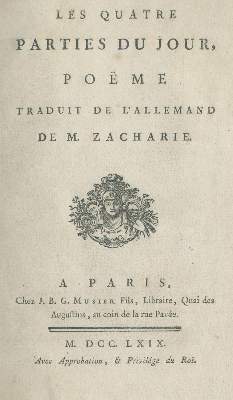 Bild Nr.1: 139-1181 Zachari(a)e, (J:F.W.).: (Literatur und illustrierte Bücher bis 19.Jahrhundert)