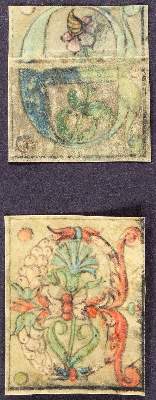Bild Nr.3: 139-120 Blattfragmente.: (Handschriften)