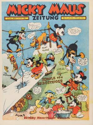 Bild Nr.1: 139-1218 Micky-Maus Zeitung.: (Comic, Disney)