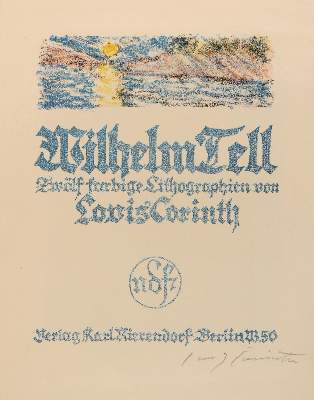 Bild Nr.2: 139-1220 Corinth,L.: (Literatur und illustrierte Bücher 20.Jahrhundert - Alte Literatur in modernen Ausgaben)