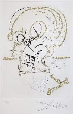 Bild Nr.10: 139-1225 Dali,S.: (Dali, Zehn Radierungen in:)