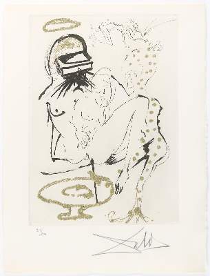 Bild Nr.2: 139-1225 Dali,S.: (Dali, Zehn Radierungen in:)