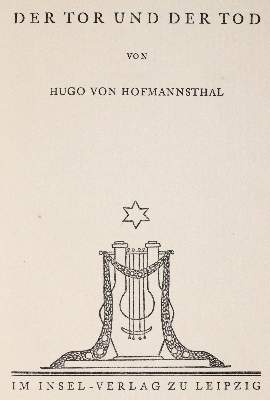 Bild Nr.1: 139-1306 Hofmannsthal,H.v.: (Insel-Verlag)