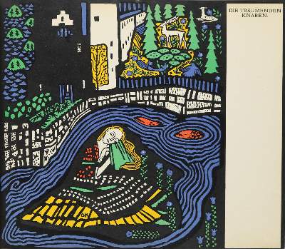Bild Nr.1: 139-1328 Kokoschka,O.: (Literatur und illustrierte Bücher 20.Jahrhundert - Alte Literatur in modernen Ausgaben)