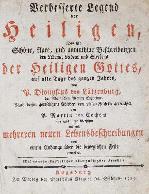 Bild Nr.1: 139-139 Lützenburg,D.v.: (Heiligenleben)