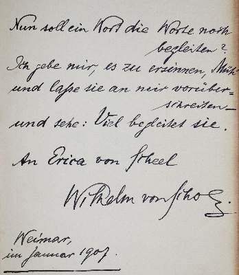 Bild Nr.4: 139-1421 Scholz,W.v.: (Literatur und illustrierte Bücher 20.Jahrhundert - Alte Literatur in modernen Ausgaben)