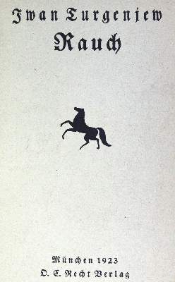 Bild Nr.1: 139-1441 Turgenjew,I.: (Literatur und illustrierte Bücher 20.Jahrhundert - Alte Literatur in modernen Ausgaben)
