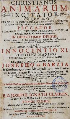 Bild Nr.1: 139-15 Barzia y Zambrana,J.de.: (Alte Drucke, Handschriften und Theologie)
