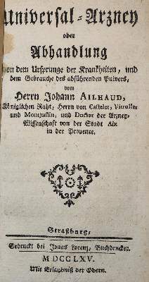 Bild Nr.1: 139-1504 Ailhaud,J.G.: (Medizin)