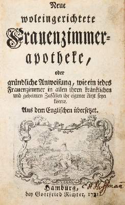 Bild Nr.1: 139-1525 Frauenzimmerapotheke,: (Medizin, Gynäkologie)