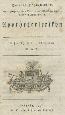 Bild Nr.1: 139-1532 Hahnemann,S.: (Medizin, Homöopathie)