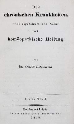 Bild Nr.1: 139-1533 Hahnemann,S.: (Medizin, Homöopathie)