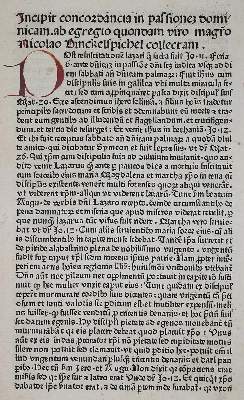 Bild Nr.1: 139-156 Nicolaus de Dinkelsbühl.: (Inkunabeln)
