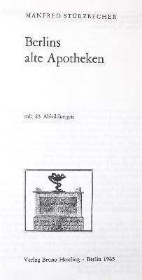 Bild Nr.1: 139-1561 Sammlung: (Medizin, Pharmazie)