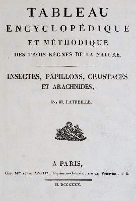 Bild Nr.2: 139-1605 Latreille,(P.A.).: (Zoologie, Insekten)