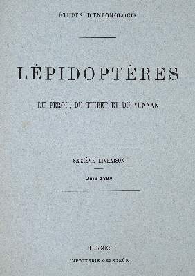 Bild Nr.1: 139-1622 Oberthür,C.: (Zoologie, Schmetterlinge)