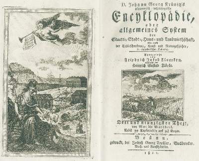 Bild Nr.2: 139-1651 Krünitz,J.G.: (Verschiedene Gebiete - Varia, Astronomie, Mond)