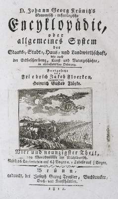 Bild Nr.1: 139-1662 Krünitz,J.G.: (Verschiedene Gebiete - Varia, Bauwesen, Mörtel)