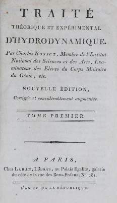 Bild Nr.1: 139-1670 Bossut,C.: (Verschiedene Gebiete - Varia)
