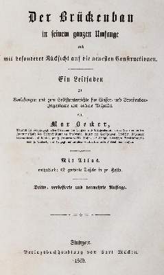 Bild Nr.2: 139-1672 Becker,M.: (Verschiedene Gebiete - Varia, Brückenbau)