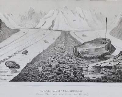 Bild Nr.7: 139-1692 Agassiz,L.: (Verschiedene Gebiete - Varia, Geologie - Mineralogie u. Paläontologie, Gletscher)