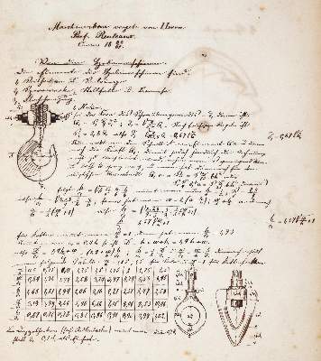 Bild Nr.1: 139-1704 Maschinenbau.: (Verschiedene Gebiete - Varia, Handschriften)