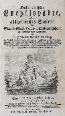 Bild Nr.1: 139-1714 Krünitz,J.G.: (Verschiedene Länder - Geschichte)