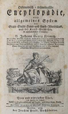Bild Nr.1: 139-1722 Krünitz,J.G.: (Verschiedene Länder - Geschichte)