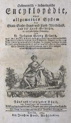 Bild Nr.1: 139-1724 Krünitz,J.G.: (Verschiedene Länder - Geschichte)