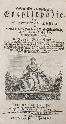 Bild Nr.1: 139-1731 Krünitz,J.G.: (Verschiedene Länder - Geschichte)