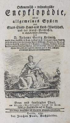 Bild Nr.1: 139-1732 Krünitz,J.G.: (Verschiedene Länder - Geschichte)