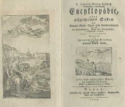 Bild Nr.2: 139-1745 Krünitz,J.G.: (Verschiedene Länder - Geschichte, Magnetismus)