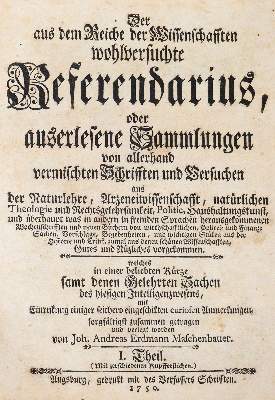 Bild Nr.2: 139-1748 Maschenbauer,J.A.E.: (Verschiedene Gebiete - Varia)