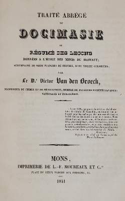 Bild Nr.1: 139-1814 Van den Broeck,V.: (Verschiedene Gebiete - Varia)