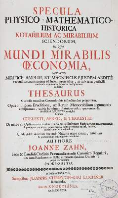 Bild Nr.1: 139-1825 Zahn,J.: (Verschiedene Gebiete - Varia)