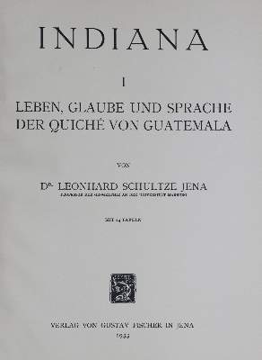 Bild Nr.1: 139-1856 Schultze,L.: (Amerika)