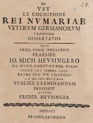 Bild Nr.2: 139-187 Luz,J.G.: (Alte Drucke, Handschriften und Theologie)